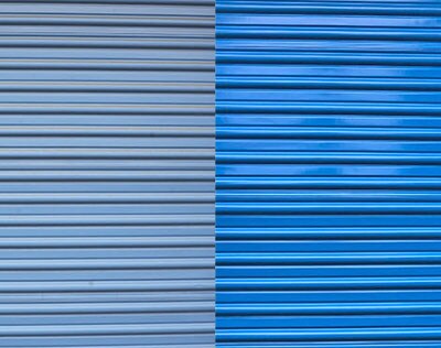 faded vs painted door